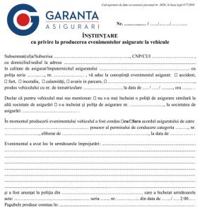 formular dauna garanta